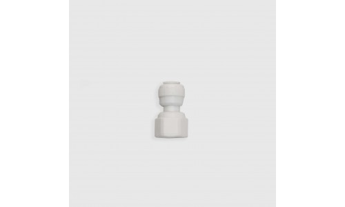 Фитинг прямой 1/4" внутренняя резьба -1/4" трубка (для крана) Фитинг прямой 1/4" внутренняя резьба -1/4" трубка (для крана)